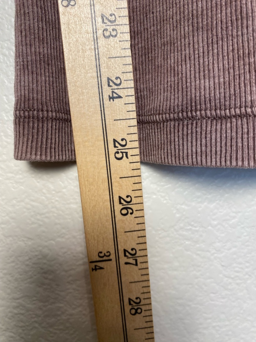 🤎 EUC Aerie Ribbed Henley Tank Top – Brown | Size Medium - Picture 11 of 11